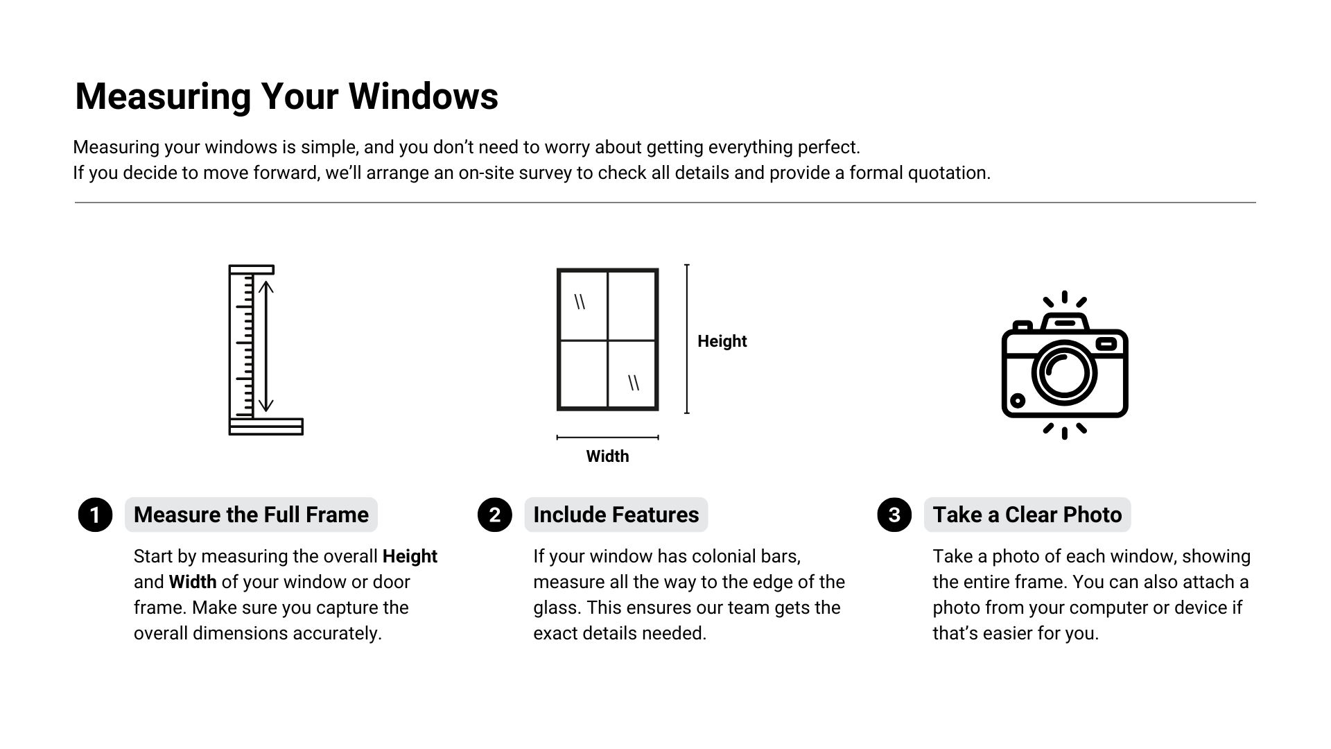 Measuring Your Windows